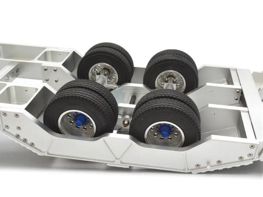 タミヤ1/14 フルメタル重機運搬用セミトレーラー