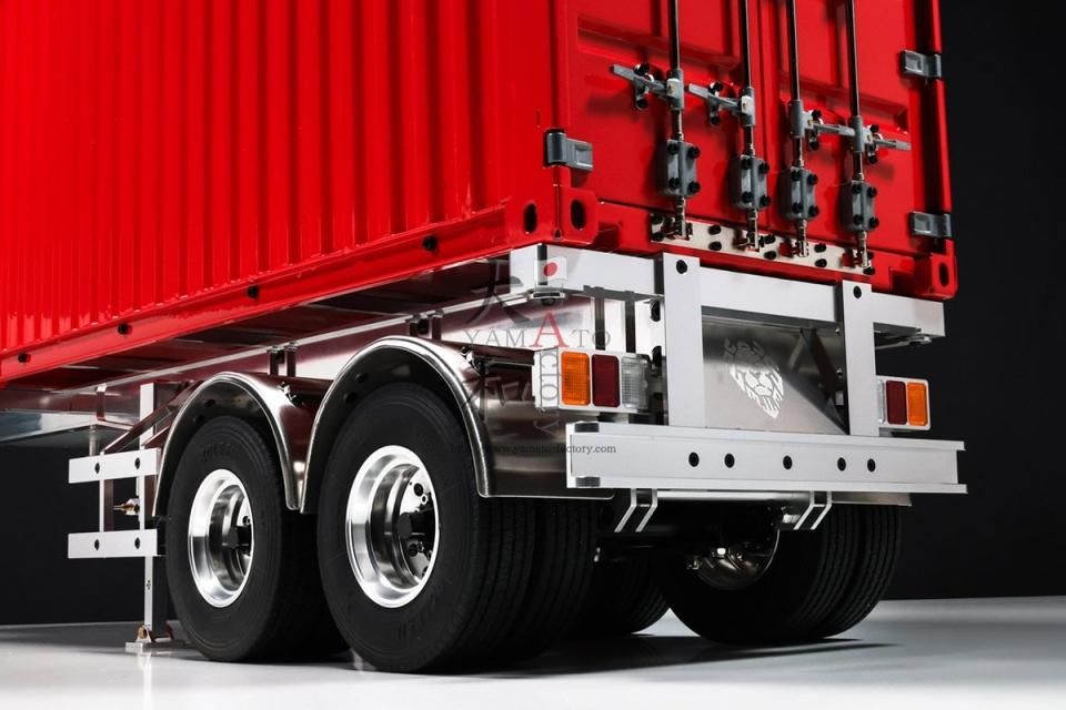 タミヤ1/14 20ftコンテナ積載用セミトレーラー