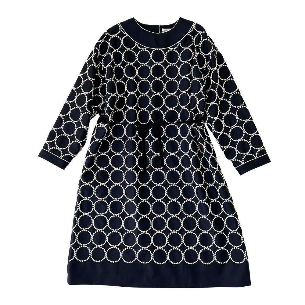 LAST！mina perhonen（ミナ ペルホネン）／tambourine dress - navy