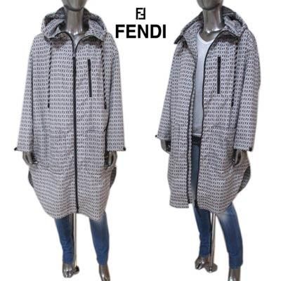 フェンディ FENDI レディース アウター ジャケット コート 裏地
