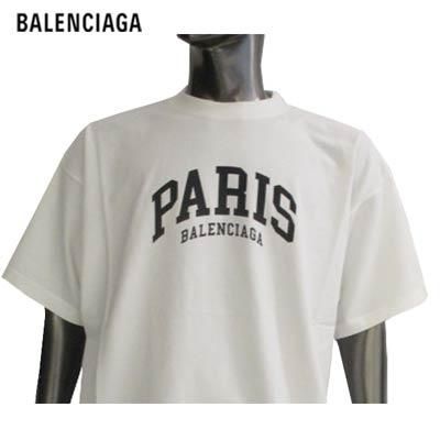 バレンシアガ BALENCIAGA メンズ トップス Tシャツ 半袖 ロゴ UNIFIT