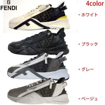 フェンディ FENDI メンズ 靴 スニーカー シューズ ロゴ FFズッカ柄