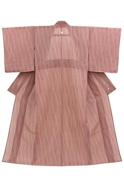 あおき【着物4549】日本工芸会正会員 藍田正雄作 紗紬地 江戸小紋