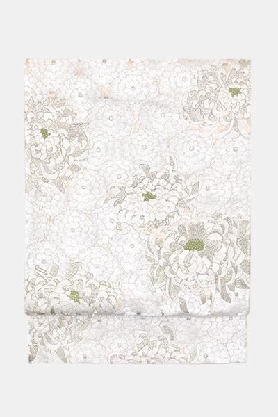 銀座【帯5743】総刺繍 袋帯 菊尽くし - 銀座きもの青木｜長く大切に着