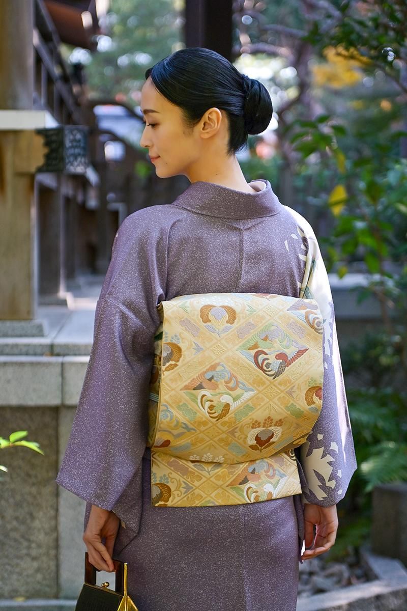 銀座【帯5881】西陣 川島織物製 本金箔 本袋帯 - 銀座きもの青木｜長く