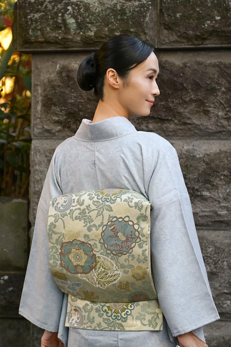 銀座【帯5889】西陣 川島織物製 本袋帯（西陣証紙付） - 銀座きもの