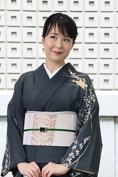 R-218】正絹 絽縮緬無地帯揚げ 瓶覗色 - 銀座きもの青木｜長く大切に着