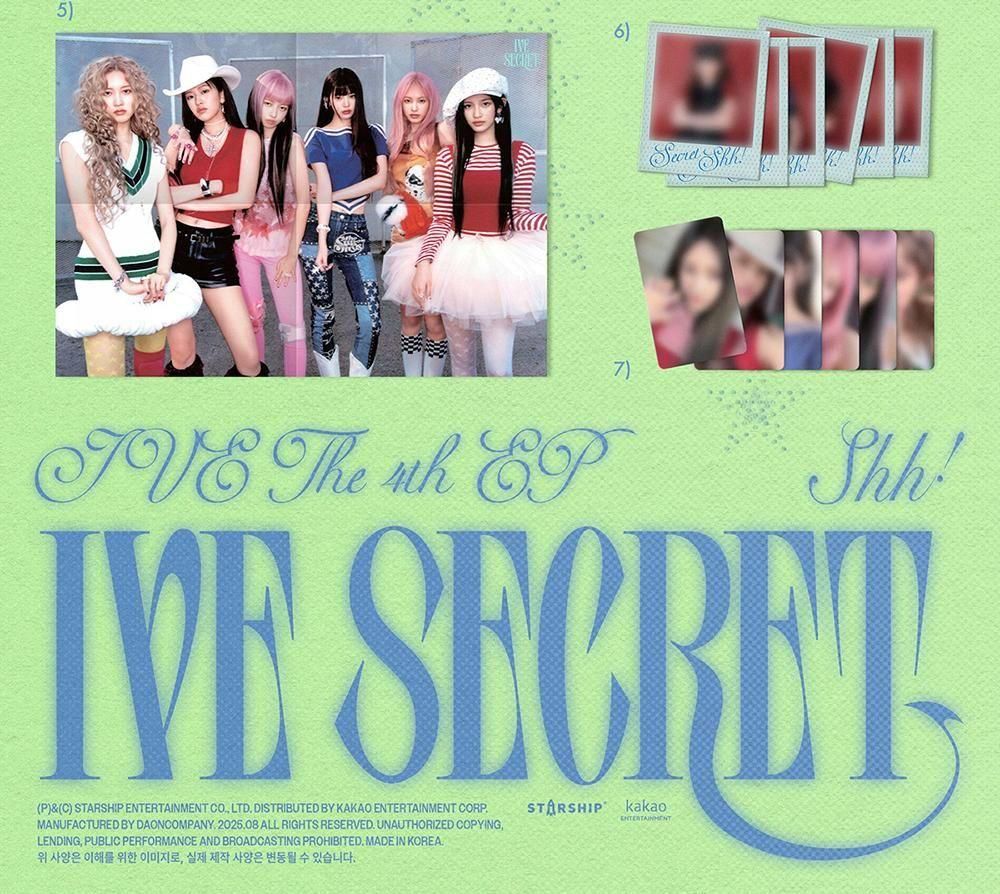 IVE アイヴ IVE - IVE SECRET / 4TH EP ALBUM 3種
