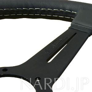CLASSIC ブラックレザー/ブラックスポーク（33φ）N110 - NARDI