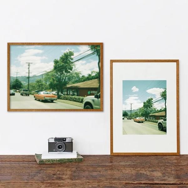 オーク材フォトフレーム【A3】｜長く愛用できるmonogram（モノグラム）