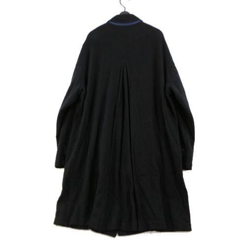 UNDERCOVER アンダーカバー 22AW 縮絨 ステンカラーコート 2 ブラック