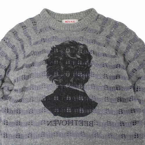 MASU エムエーエスユー 22AW REVERSE BEETHOVEN SWEATER リバース