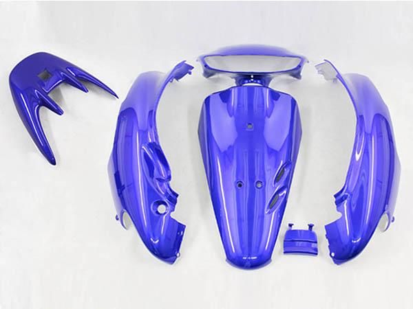ホンダ DIO ライブディオ/ZX(AF35-1型) 外装カウル 6点セット 青色
