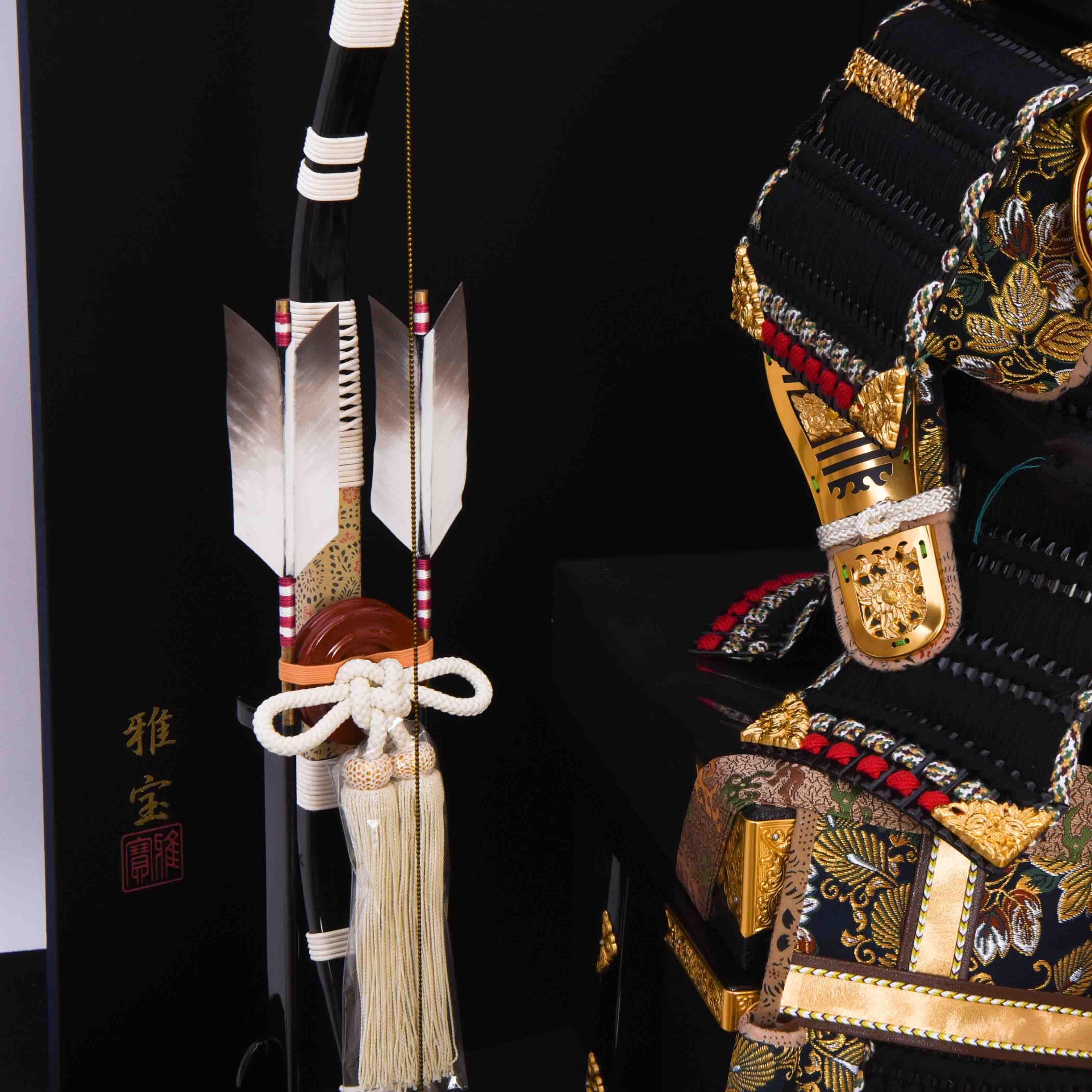 お節句鎧 12号 徳川家康公鎧飾 飛鶴 平安翠鳳作