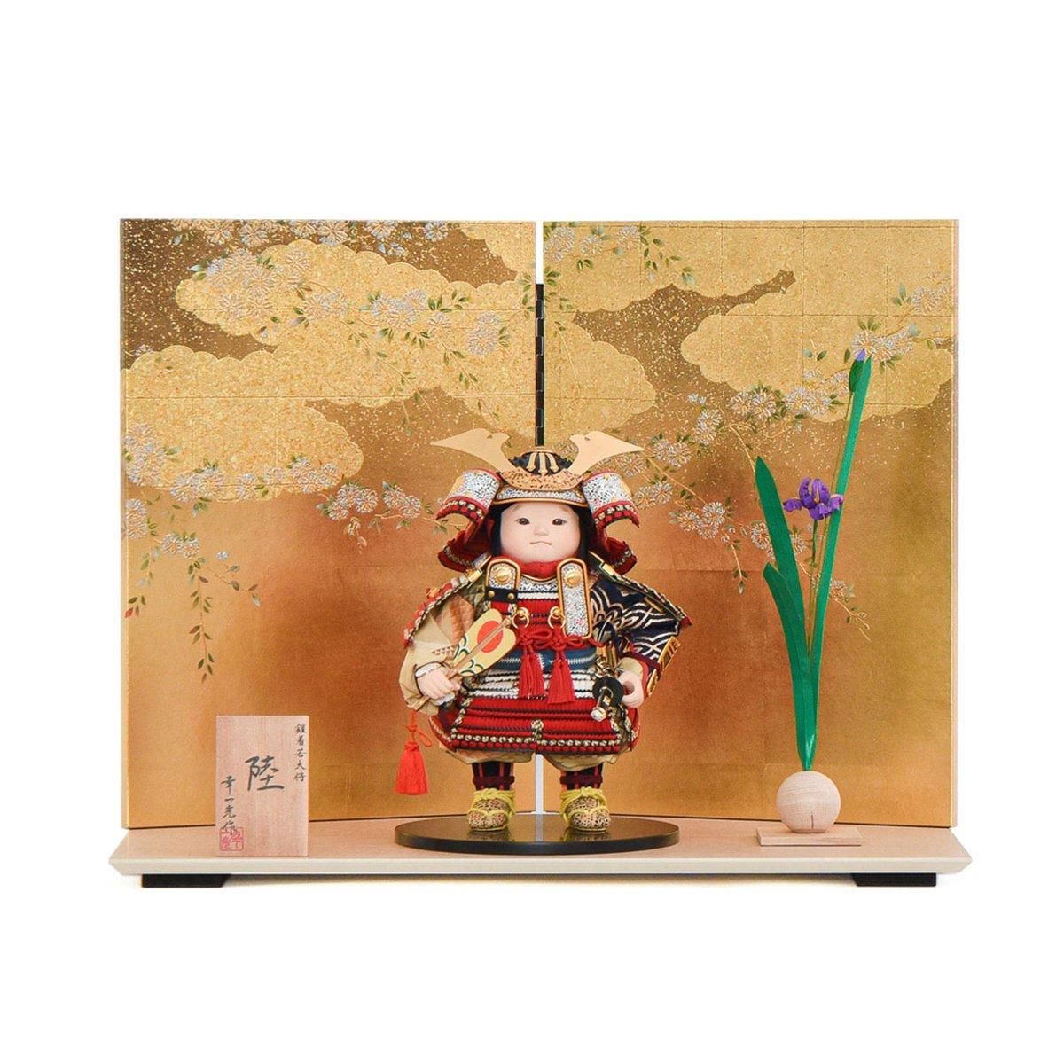 五月人形 幸一光 鎧着大将l人形の館石倉