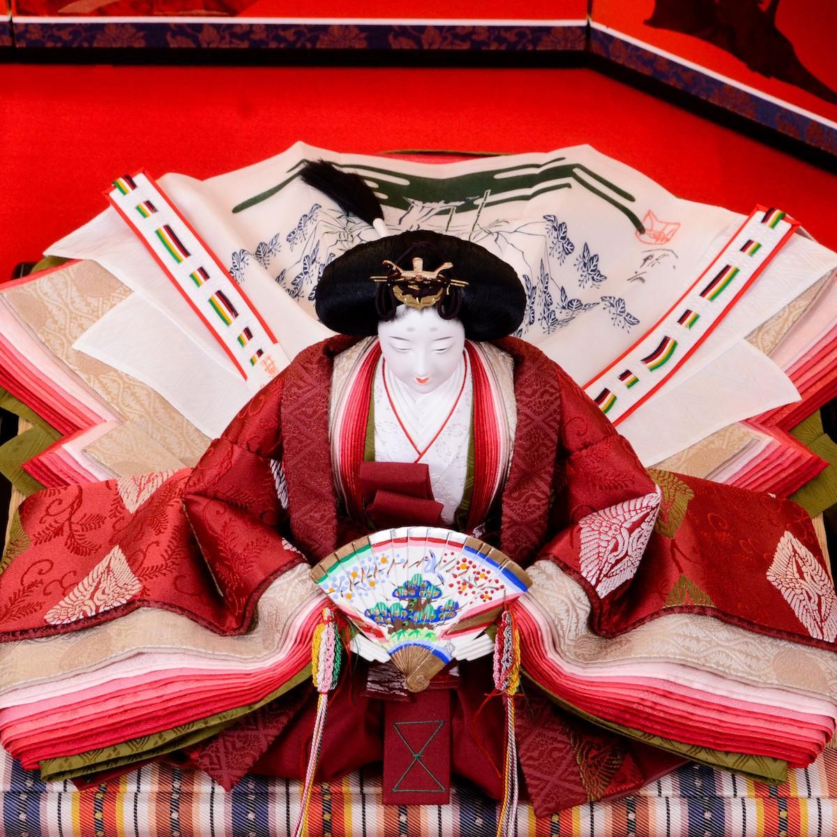 雛人形 京七 九番 有職親王飾り 荻野和風 清水久遊