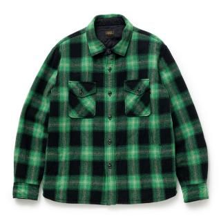 rats ラッツ テンダーロイン 裏ボア ブロックチェックシャードー L