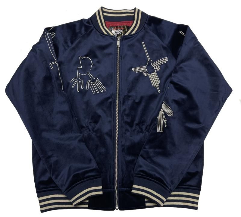 ナスカジャン2023別珍（スポンディルスブルー）[廃盤] - ホラーに