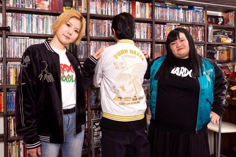 ナスカジャン2024別珍（メヒア・ブラック） - ホラーにプロレス