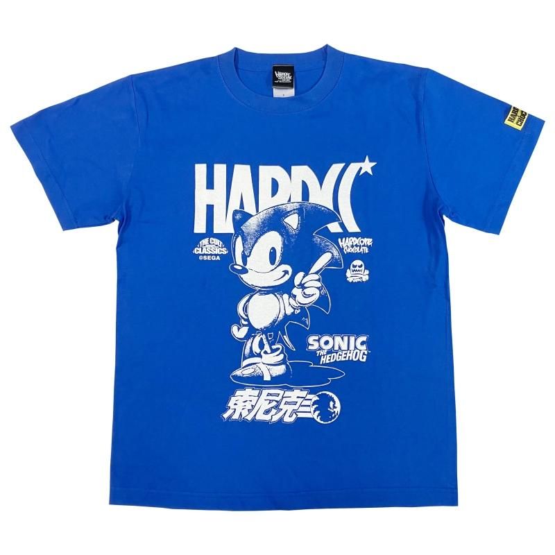 ソニック・ザ・ヘッジホッグTシャツ(音速ロイヤルブルー)-復刻版-[廃盤