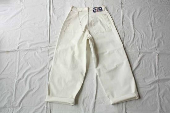 kapital キャピタル ホワイトデニム HAPPYペインターパンツ