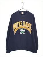 古着 80s USA製 Notre Dame Fighting Irish ファイティング アイ