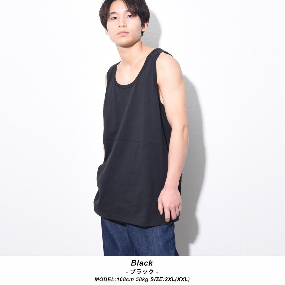 2XL～3XLの大きいサイズの無地タンクトップ - 【無地市場】無地Tシャツ