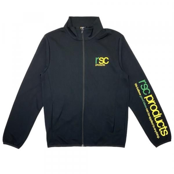 LINEロゴ ドライスウェット 上下セットアップ（グリーン×イエロー