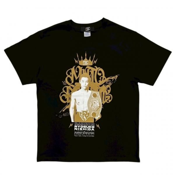 西田凌佑世界統一戦応援Tシャツ （黒） - rscproducts OFFICIAL ONLINE