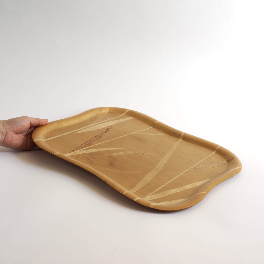 Tapio Wirkkala/ Inlayed plywood tray - organ-online.com