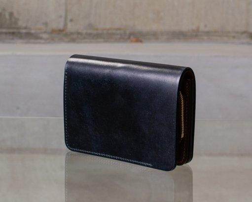 short wallet / cordovan / black：forme｜toron（トロン）