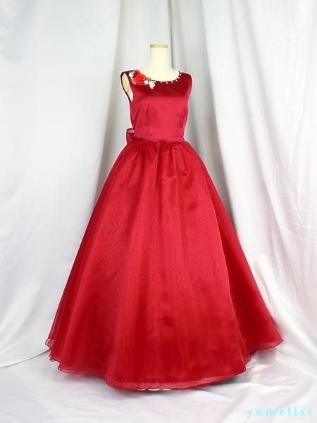 ゆめりすと☆シャインサテンオーガン ワインレッド ：ピアノバイオリン