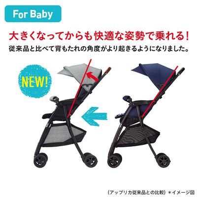 マジカルエアー クッション AD アップリカ (B型ベビーカー)のレンタル