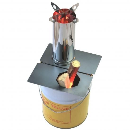 焚火缶「煙突セット」 - 遊火人キンタ作者の店 | LIFTOFFロケット