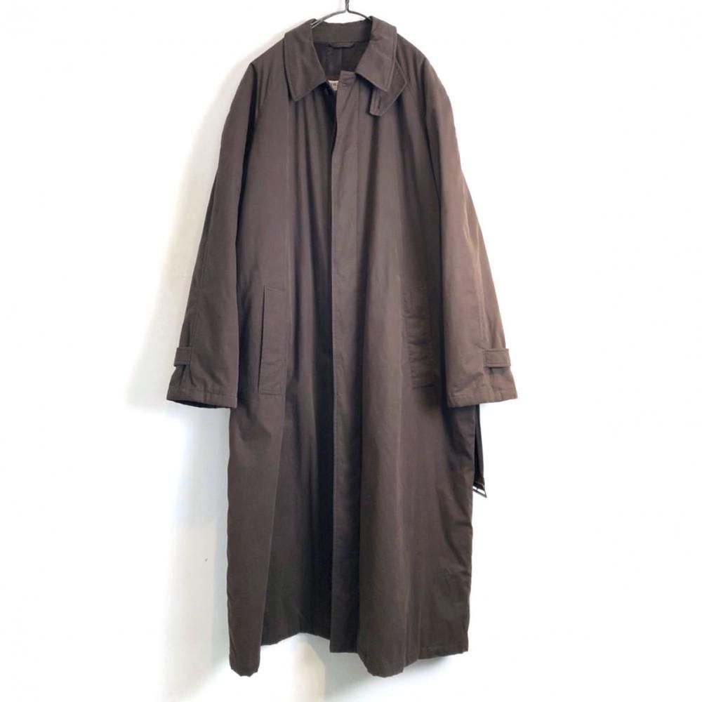 GIORGIO ARMANI】ヴィンテージ ピーチスキン ステンカラーコート