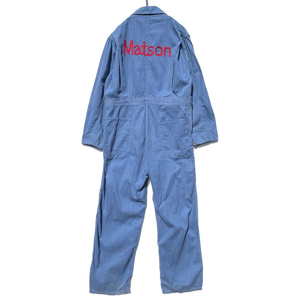 Calco - Union Made】ヴィンテージ HBT オールインワン ジャンプスーツ