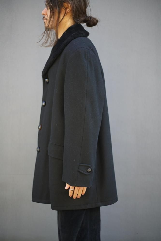 Stratojac】ヴィンテージ ボアライニング ギャングコート カーコート