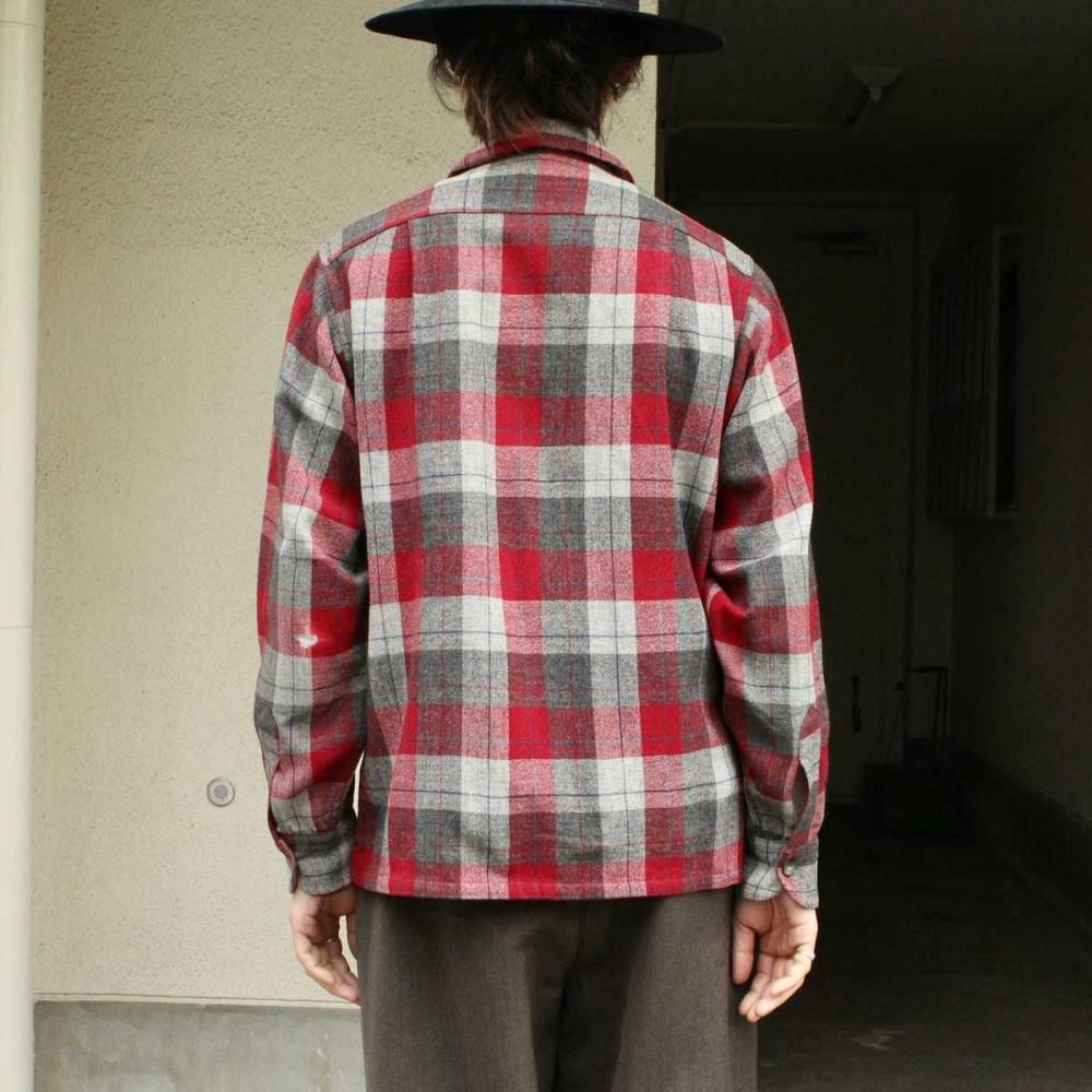 ペンドルトン ヴィンテージ ウール ボード シャツ【PENDLETON】【Late