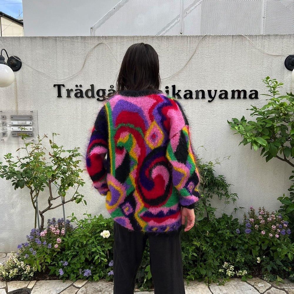 CLASSIQUES】ヴィンテージ モヘアミックス カーディガン【1980's