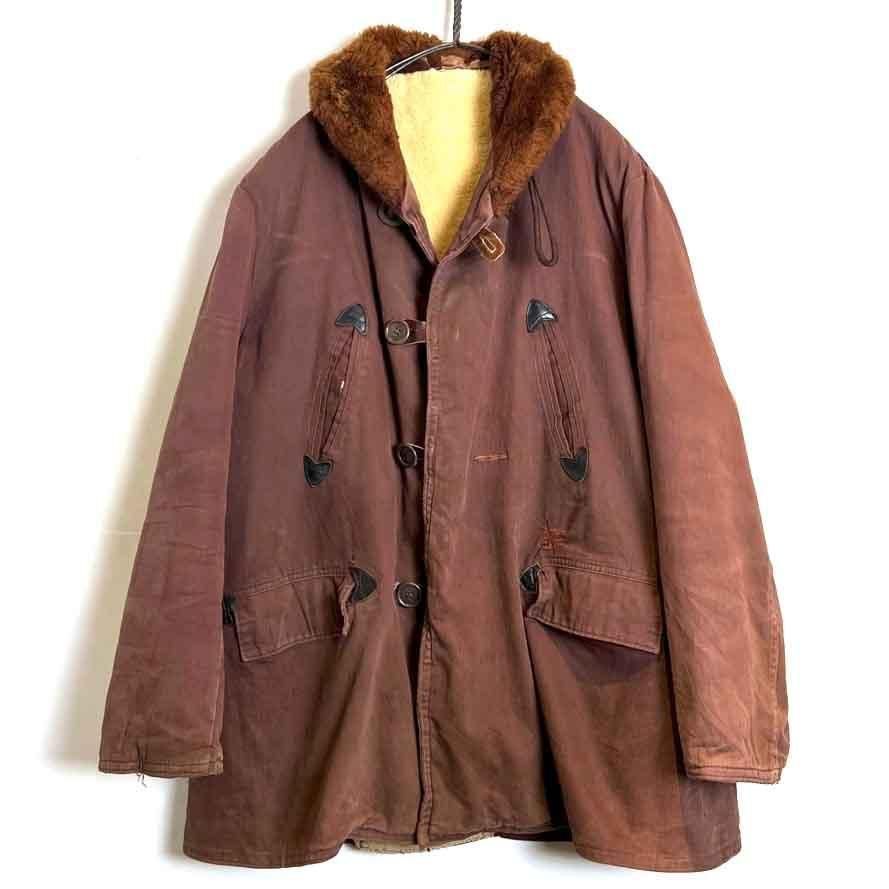 Sears】ヴィンテージ マッキーノコート ムートンライニング【1950's