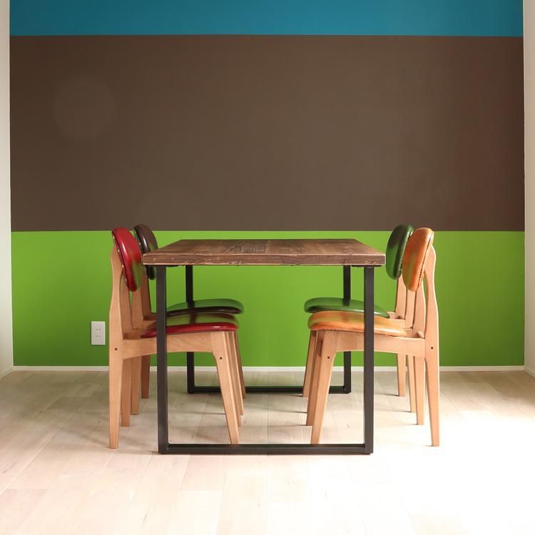 ikpチェアーグリーン/椅子/カフェ/ 古材家具イカピー