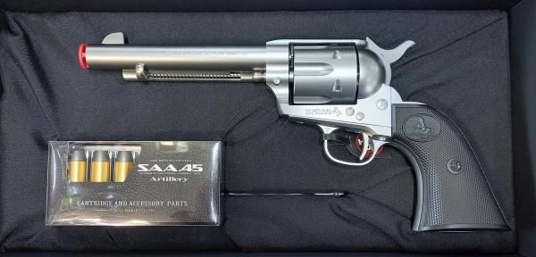 東京マルイ SAA.45 アーティラリー 5 1/2インチ シルバー【エアー