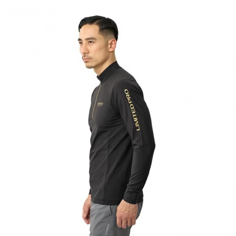 シマノ リミテッドプロ ウォーターリペル ハーフジップシャツ SH-160Y