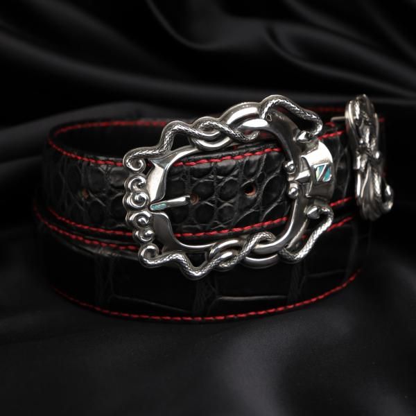 クロコダイルベルト リアンセルペント ラデン 925シルバー