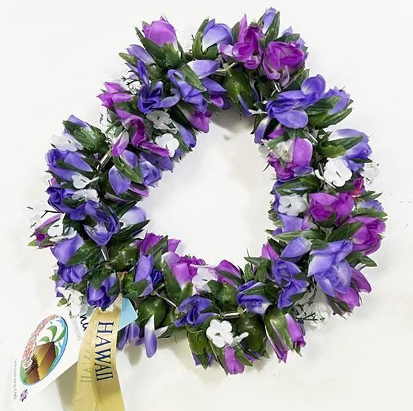 パープル（紫）｜フラダンス・レイ