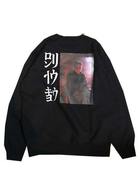 LONELY論理ロンリーブラックレインLONELY YM 2 HEAVY WEIGHT CREW NECK