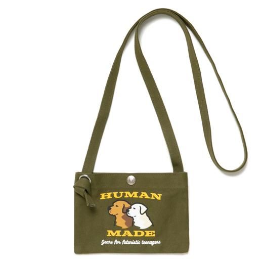 HUMAN MADE (ヒューマンメイド) / MINI SHOULDER BAG / OLIVE DRAB