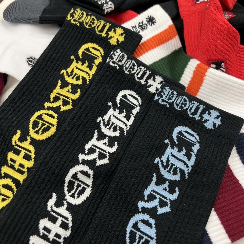 CHROME HEARTS (クロムハーツ) / CHOMPER SOCKS / RED - GANGSTA