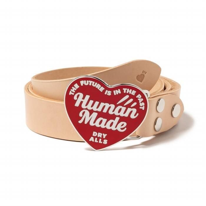 HUMAN MADE / HEART LEATHER BELT - GANGSTA MARKET 【ギャングスタ