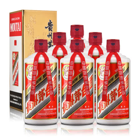 43°度茅台飞天酒（ZX）500ml*6【价格品牌图片评论】-酒仙网